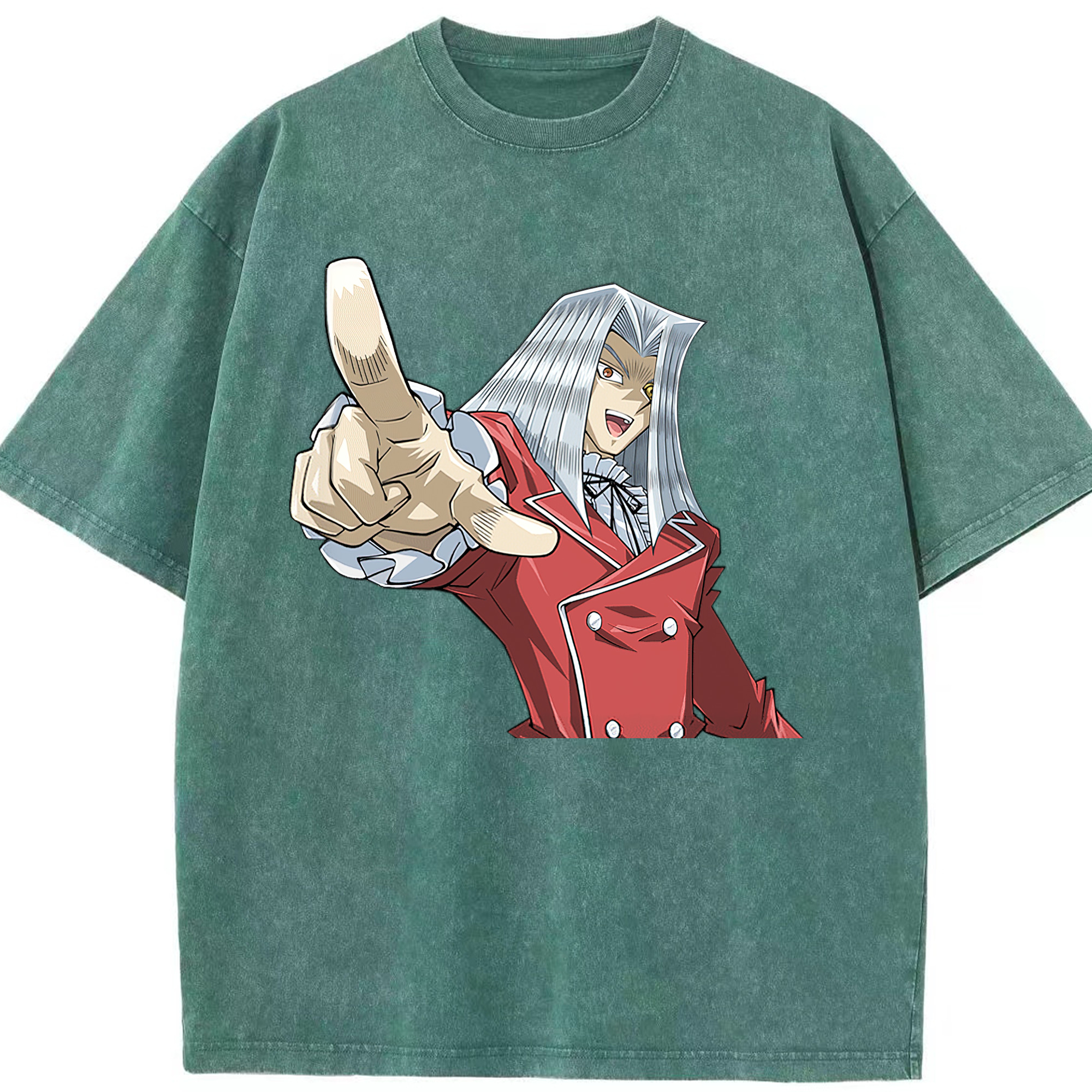（画像用） 遊☆戯☆王 Yu-Gi-Oh! 綿100% ヴィンテージ風 半袖Tシャツ（フロントプリント）
